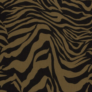 viscose jersey zebra kaki groen