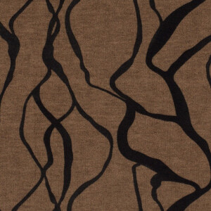 jersey stof discharge abstract camel