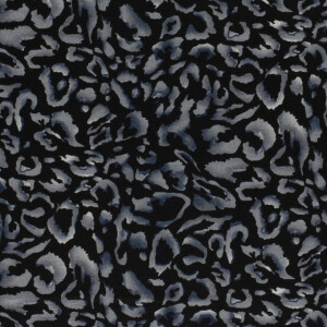 jersey stof discharge panter grijs