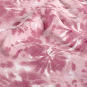 sweat/french terry aangeruwd digitaaldruk abstract oudroze