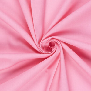 Cretonne katoen premium uni roze