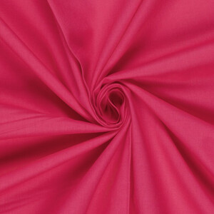 Cretonne katoen premium uni magenta