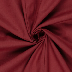 Cretonne katoen premium uni bordeaux