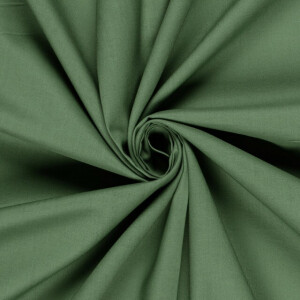 Cretonne katoen premium uni donkermint