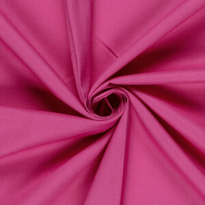 Cretonne katoen premium uni fuchsia
