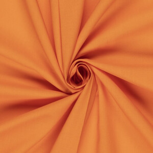 Cretonne katoen premium uni oranje