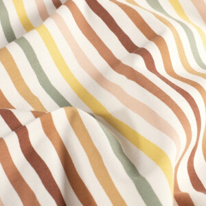katoen tricot strepen offwhite