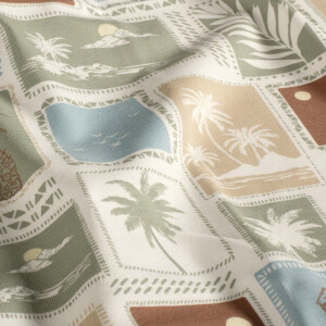 katoen tricot postzegels offwhite