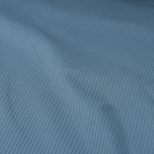 rib jersey uni indigo