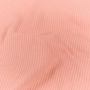 rib jersey uni terra roze