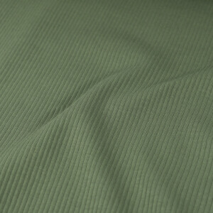 rib jersey uni bosgroen