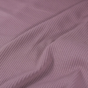 rib jersey uni mauve