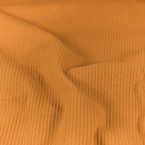 rib jersey uni karamel