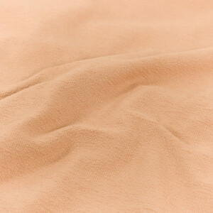 terry crêpe uni terra roze