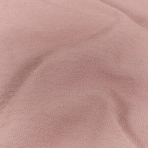 terry crêpe uni licht mauve