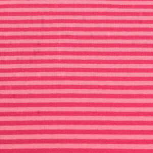 50x70 cm Boordstof gestreept 4mm pink/roze