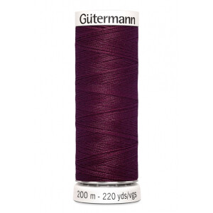 Gütermann Alles Naaigaren 200m 108 donker bordeaux