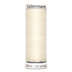 Gütermann Alles Naaigaren 200m 001 creme
