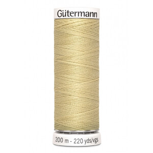 Gütermann Alles Naaigaren 200m 249 geel beige