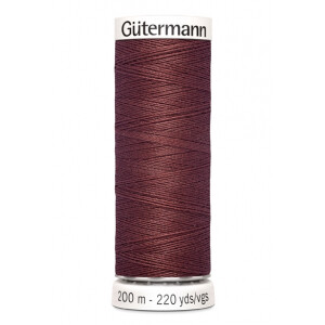 Gütermann Alles Naaigaren 200m 262 bruin bordeaux