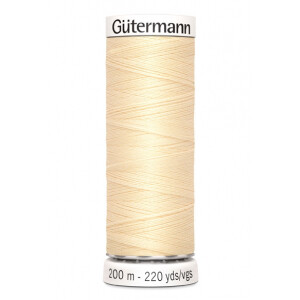 Gütermann Alles Naaigaren 200m 610 licht geel