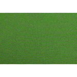 50x70 cm boordstof gestreept 1mm groen/donkergroen