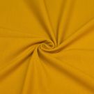 Sweat/french terry mosterdgeel/okergeel