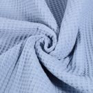 100x150cm wafelstof grof lichtblauw