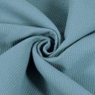 Wafelstof fijn petrolblauw