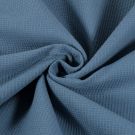 100x150cm wafelstof fijn staalblauw