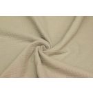 100x130 cm katoenen mousseline uni beige