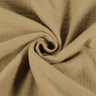 100x130cm katoenen mousseline uni camel