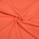 Katoen tricot uni oranje/zalm