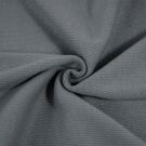 Boordstof rib 2x2 taupe grijs