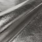 Lamé strech foliedruk uni zilver