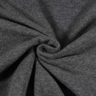 Boordstof 140cm donkergrijs melange