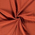 Katoenen mousseline embroidery natuur brick