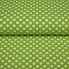 100x150 cm katoen tricot stippen kiwi