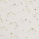 Katoenen mousseline gouden regenbogen offwhite