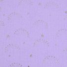 Katoenen mousseline zilveren regenbogen lila