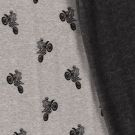 Alpenfleece motoren lichtgrijs melange