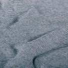 Boordstof gestreept 1mm marine