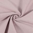 50x70 cm boordstof gestreept 1mm licht mauve
