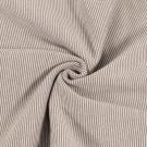 50x70 cm boordstof gestreept 1mm bruin taupe