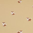 Katoen tricot vosjes beige