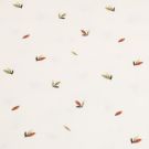 Katoen tricot blaadjes offwhite