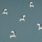 Katoen tricot zebra's indigo