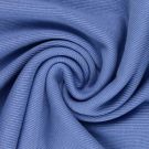 50x60 cm boordstof rib 2x2 blauw