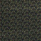50x145 cm katoen poplin christmas hulst marine/goud