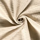 Mousseline 4 laags recycled uni beige